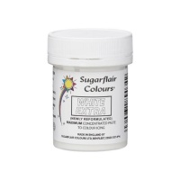 Colorant en pâte blanc extra de 42 g - Sugarflair