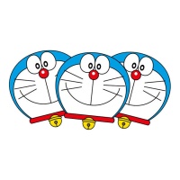 Masques de Doraemon - 6 unités