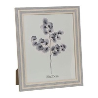 Cadre photo 20 x 25 cm Coquelicot Gris