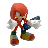 Figurine pour gâteau Sonic Knuckles de 9 cm.