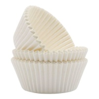 Capsules pour cupcakes blanches - PME - 300 unités