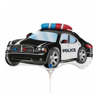 Ballon de voiture de police 34 x 19 cm - Grabo - 10 unités