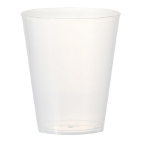 Verres en plastique transparent large de 465 ml - 25 unités