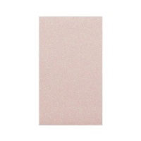 Autocollant thermocollant rose avec paillettes de 16,5 x 9,8 cm - 1 feuille