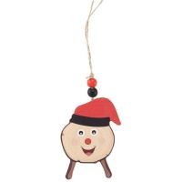 Pendentif Tió de Nadal de 7,5 cm