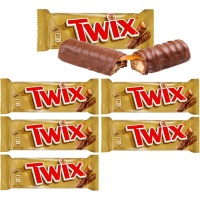 Twix au chocolat au lait et caramel - 5 unités