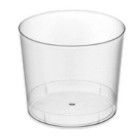 Gobelets en plastique transparent de 330 ml - 20 unités