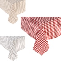 Nappe en tissu à carreaux de 2,00 x 1,45 m