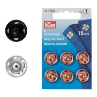 Boutons pression de 1,5 cm - Prym - 6 paires