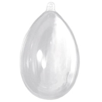 Œuf en plastique remplissable de 10 x 6,5 cm - 1 unité