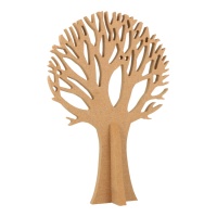 Silhouette MDF Arbre 3D | 20 cm