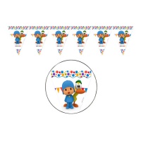 Guirlande Pocoyo Party de 3 m