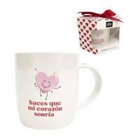 Tasse de 355 ml Vous faites sourire mon coeur