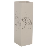 Porte-parapluie de 49 cm avec motif de parapluie et de pluie