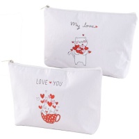 Trousse de toilette Love des animaux 27 x 17 cm - 1 unité