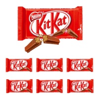 KitKat de chocolat avec biscuit - Nestlé - 6 unités