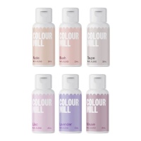 Colorant en gel à base d'huile Bride de 20 ml - Colour Mill - 6 unités