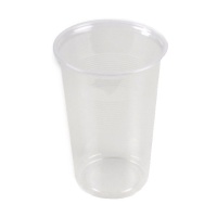 Gobelets en plastique transparent de 500 ml - 40 unités