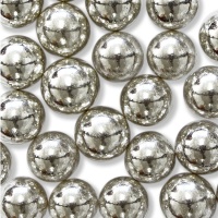 Éclats de perles argentées de 8 mm de 25 g - PME