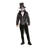 Costume de squelette élégant pour homme