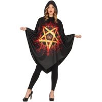 Poncho diabolique pour femme