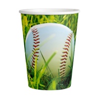 Gobelets de Baseball de 250 ml - 8 unités