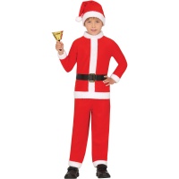 Costume élégant de Père Noël pour enfant