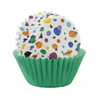 Capsules pour mini cupcakes de couleurs assorties de 3,1 cm - Wilton - 100 unités