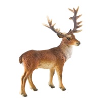 Figurine pour gâteau de cerf adulte de 13 cm - 1 unité