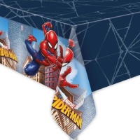 Nappe de Spiderman dans la ville de 1,20 x 1,80 m