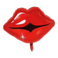 Ballon en forme de bisou rouge de 70 cm