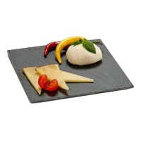 Assiette en ardoise 20 x 20 cm