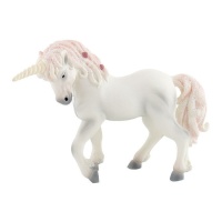 Figurine pour gâteau en forme de licorne de 8 x 13 cm - 1 unité