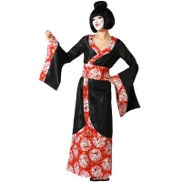 Costume de kimono de geisha pour femme