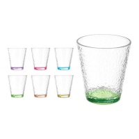 Gobelet 375 ml avec base de couleur assortie - 1 pc.