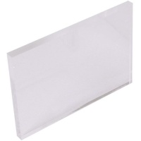 Base acrylique pour tampons rectangulaire de 12 x 9 x 0,8 cm - Artis decor