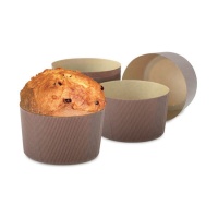 Moules à panettone jetables 750 gr - Decora - 5 unités