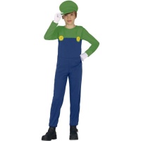 Costume de plombier vert pour enfant