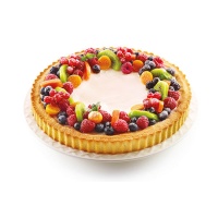 Moule Crostata en silicone de 24 x 24 x 3 cm - Silikomart