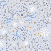 Tissu en popeline AW de coton Artic Flowers - Katia