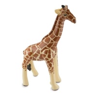 Girafe gonflable de 74 x 65 cm