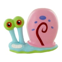 Figurine pour gâteau de Gary de Bob l'éponge de 5 cm