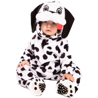 Costume de dalmatien avec capuche pour bébé