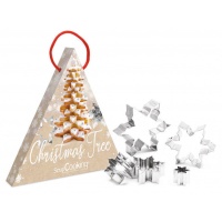 Emporte-pièces flocon de neige pour arbre de Noël - Scrapcooking - 5 unités