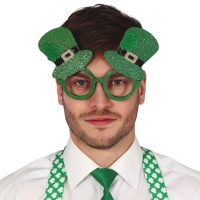 Lunettes avec chapeaux de la Saint-Patrick