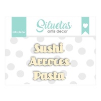 Carton bois pour Riz, Sushi et Pâtes - Artis decor - 3 unités