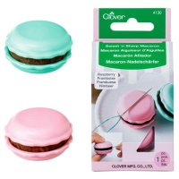 Aiguiseur d'aiguilles en forme de macaron - Clover - 1 unité