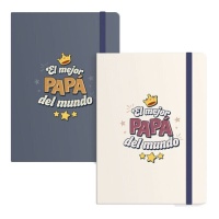 Cahier de phrases pour Papa, assortiment de 13 x 19 cm - 1 unité