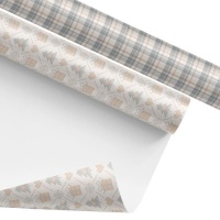 Papier cadeau Nordic de 2,00 x 0,70 m - 1 unité