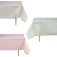 Nappe de 1,80 x 1,40 cm en toile à losanges - 1 unité